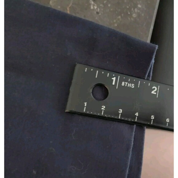 Dana Buchman Navy Blue Dress Pants Work Uniform Slacks Womens Sz 16 Straight Leg - Picture 9 of 10